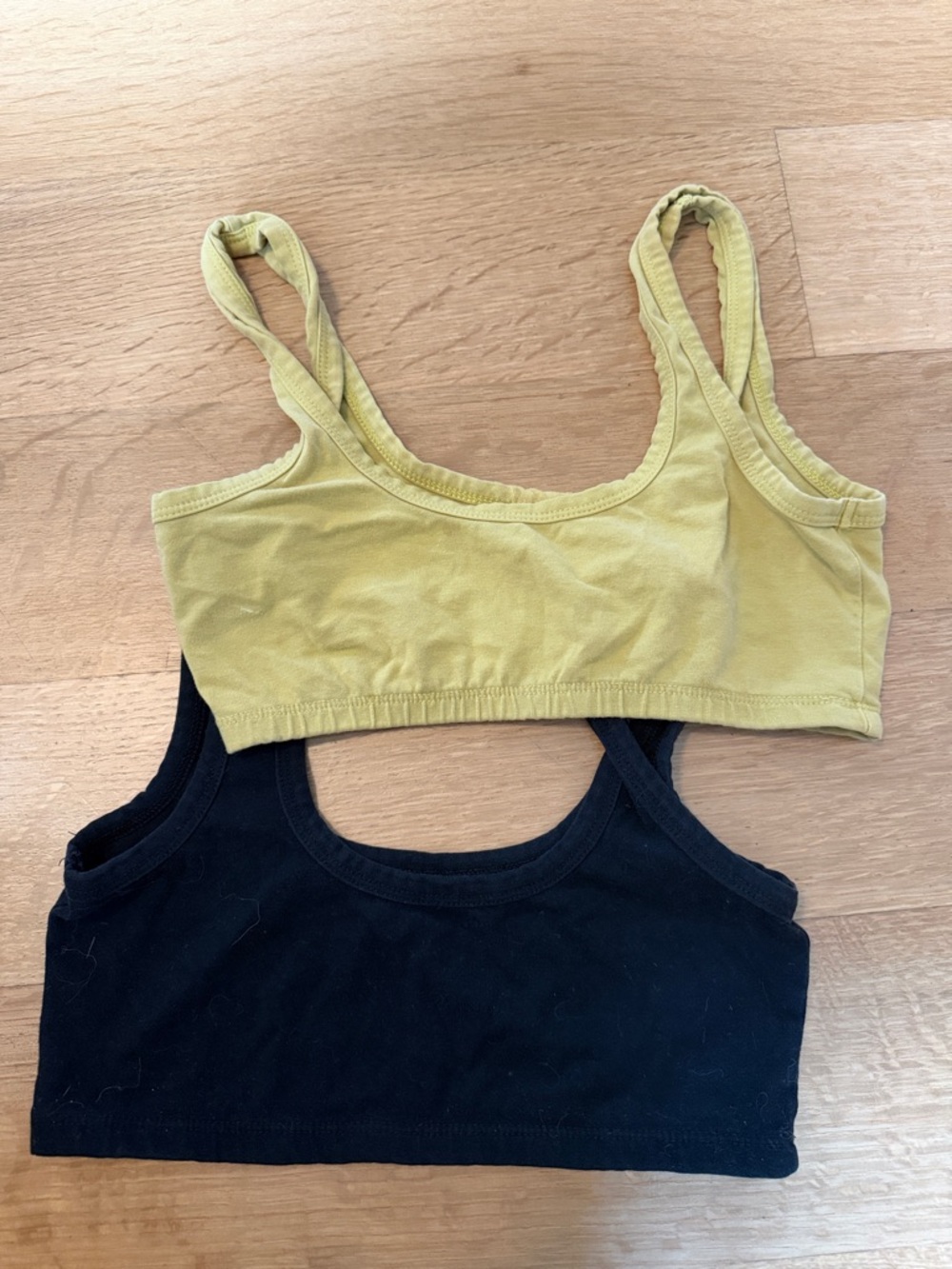ARQ Yellow & Black Tank Bralette